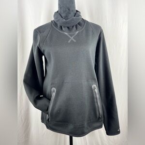 C9 by Champion Black Victory Fleece Cowl Neck Sweatshirt